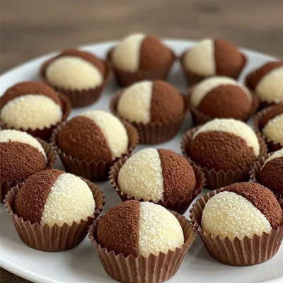 brigadeiro with kiss